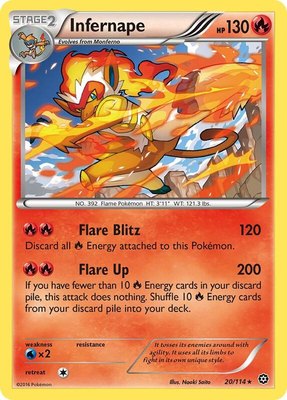 Infernape, XY - Steam Siege