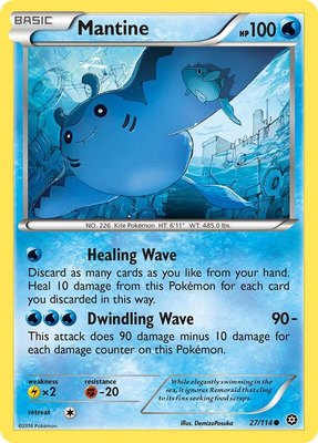 Mantine, XY - Steam Siege