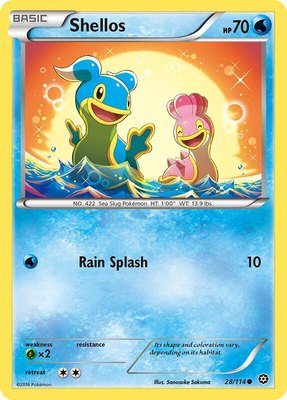 Shellos, XY - Steam Siege