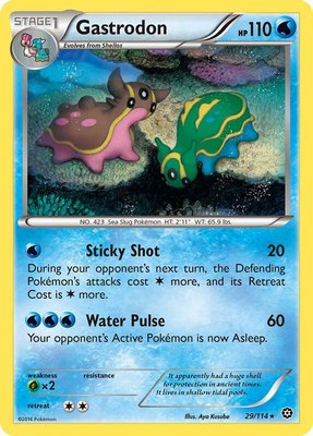 Gastrodon, XY - Steam Siege