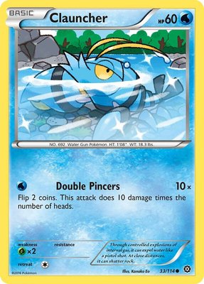 Clauncher, XY - Steam Siege