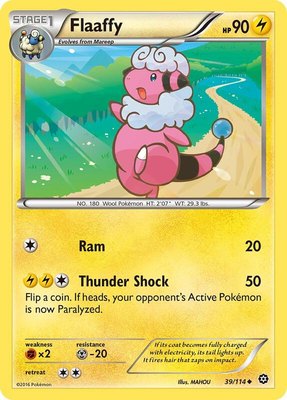 Flaaffy, XY - Steam Siege