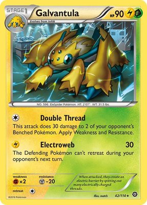 Galvantula, XY - Steam Siege