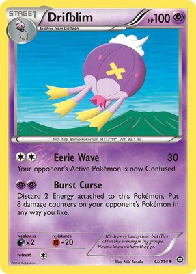 Drifblim, XY - Steam Siege