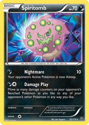 Spiritomb, XY - Steam Siege