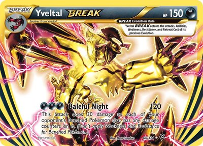 Yveltal BREAK, XY - Steam Siege
