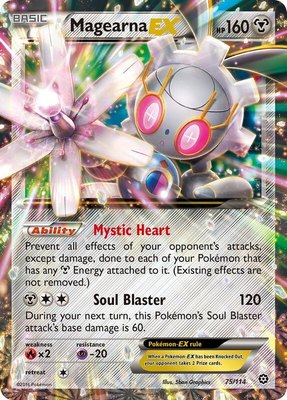 Magearna EX, XY - Steam Siege
