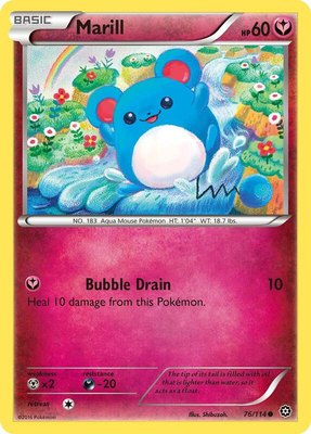 Marill, XY - Steam Siege