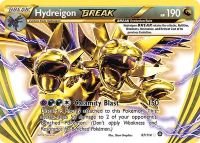 Hydreigon BREAK, XY - Steam Siege