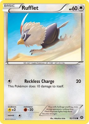 Rufflet, XY - Steam Siege