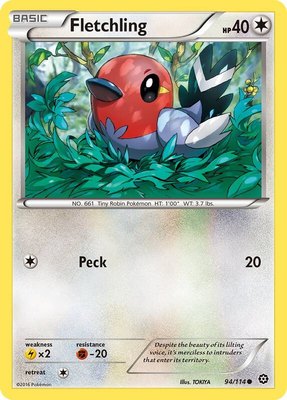 Fletchling, XY - Steam Siege