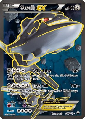 Steelix EX (Full Art), XY - Steam Siege