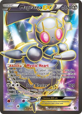Magearna EX (Full Art), XY - Steam Siege