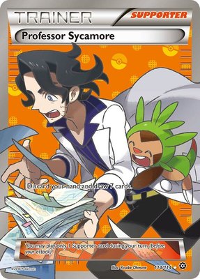 Professor Sycamore, XY - Steam Siege