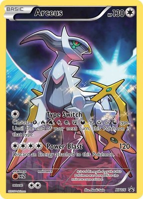 Arceus, XY Promos