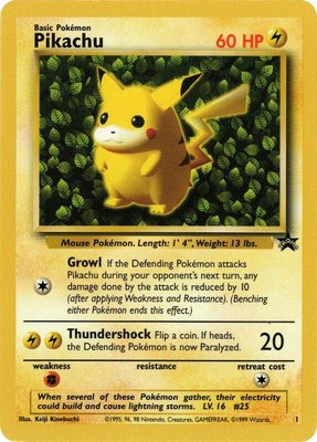 Pikachu (1), WoTC Promo
