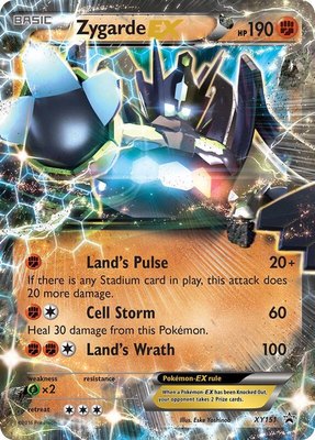 Zygarde EX (Shiny), XY Promos