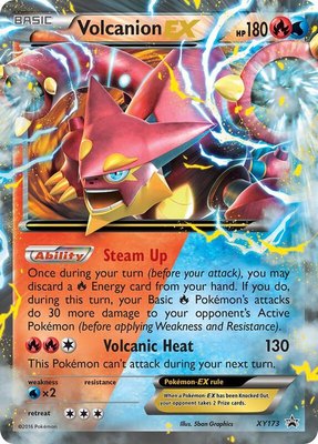 Volcanion EX, XY Promos