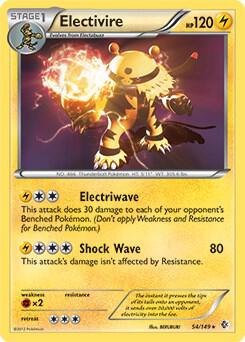 Electivire (BW Boundaries Crossed), Deck Exclusives