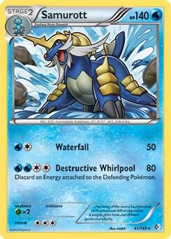 Samurott (BW Boundaries Crossed), Deck Exclusives