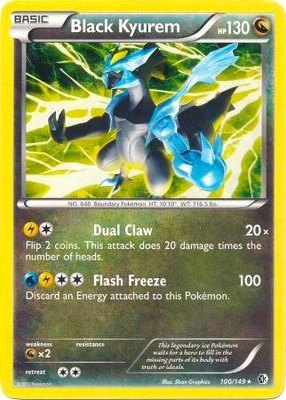 Black Kyurem (BW Boundaries Crossed), Deck Exclusives