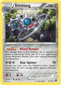 Klinklang (XY Steam Siege), Deck Exclusives