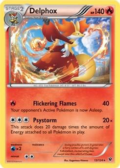 Delphox (XY Fates Collide), Deck Exclusives
