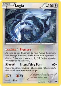 Lugia (XY Fates Collide), Deck Exclusives