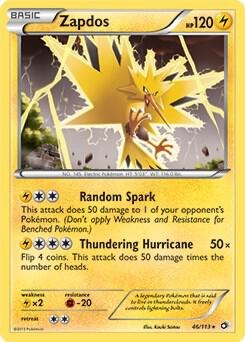 Zapdos (BW Legendary Treasures), Deck Exclusives