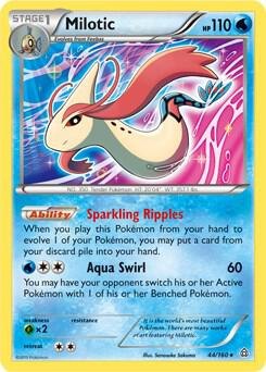 Milotic (XY Primal Clash), Deck Exclusives
