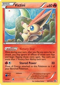 Victini (BW Legendary Treasures), Deck Exclusives