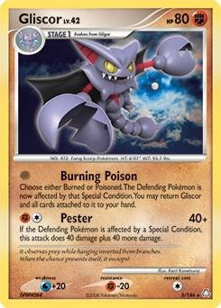Gliscor (DP Legends Awakened), Deck Exclusives