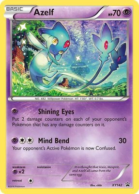 Azelf, XY Promos