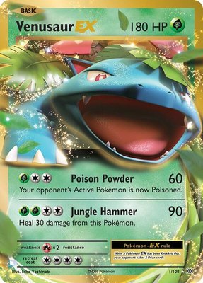 Venusaur EX, XY - Evolutions