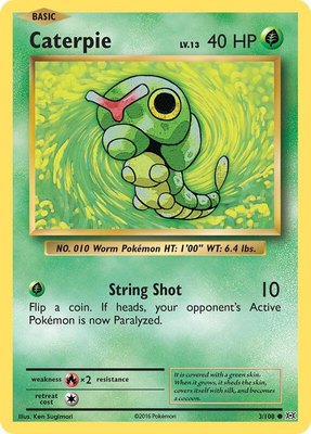 Caterpie, XY - Evolutions