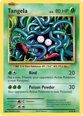 Tangela, XY - Evolutions