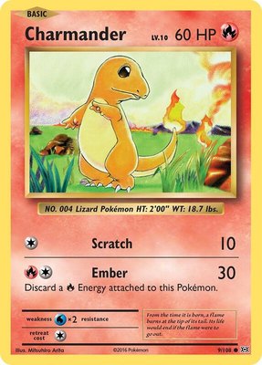 Charmander, XY - Evolutions