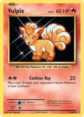 Vulpix, XY - Evolutions