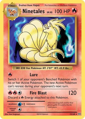 Ninetales, XY - Evolutions