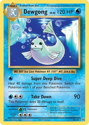 Dewgong, XY - Evolutions