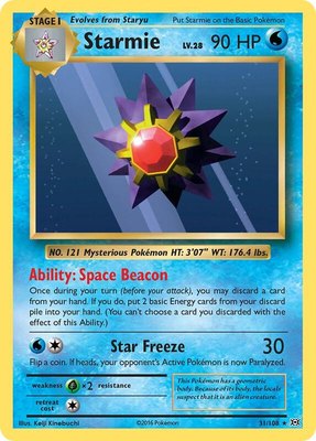 Starmie, XY - Evolutions