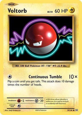 Voltorb, XY - Evolutions