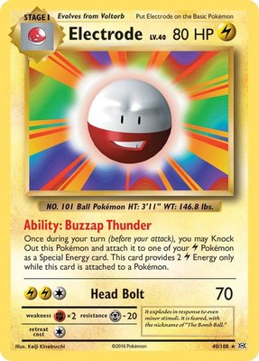 Electrode, XY - Evolutions
