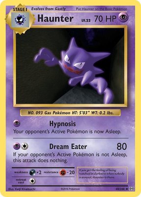 Haunter, XY - Evolutions