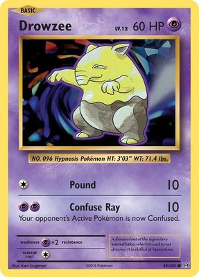 Drowzee, XY - Evolutions