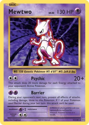 Mewtwo, XY - Evolutions