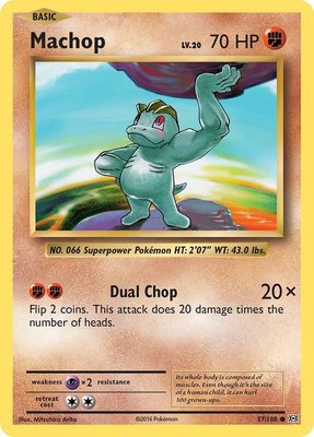 Machop, XY - Evolutions