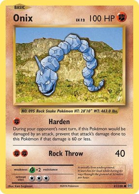 Onix, XY - Evolutions