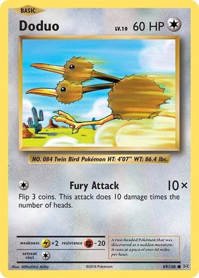 Doduo, XY - Evolutions