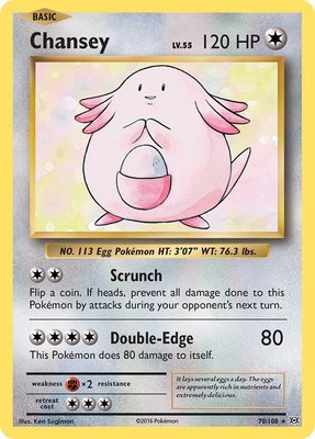Chansey, XY - Evolutions